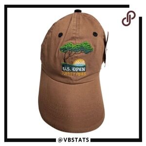 U.S. Open Men's Torrey Pines 2008 Golf USGA‎ Hat Canyon Black Adjustable NWT